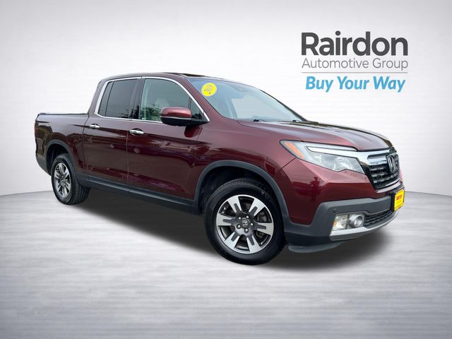 Red (Deep Scarlet Pearl) 2019 Honda Ridgeline Pickup Truck All-Wheel Drive 6-Speed Automatic