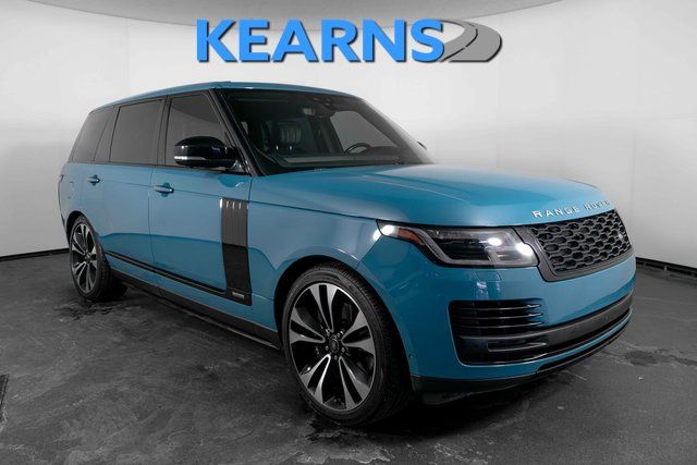 Blue 2021 Land Rover Range Rover SUV / Crossover All-Wheel Drive 8-Speed Automatic