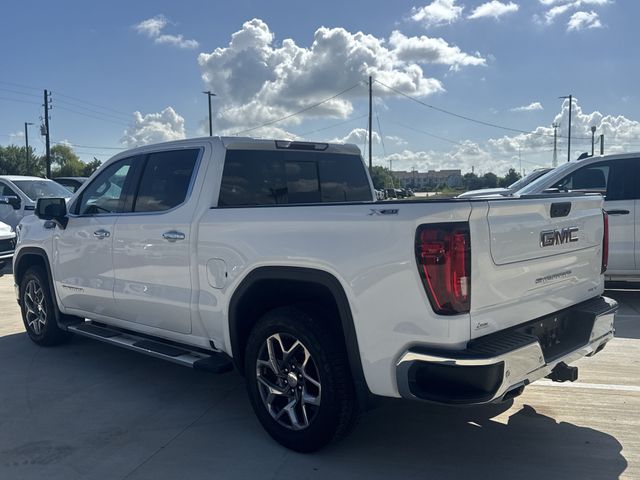 2023 GMC Sierra 1500 SLT White at Classic Chevrolet Galveston