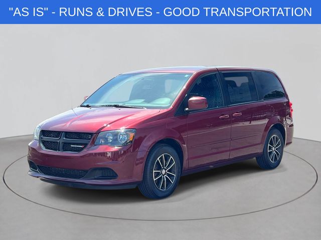 Octane Red Pearlcoat 2017 Dodge Grand Caravan Minivan Front-Wheel Drive 6-Speed Automatic