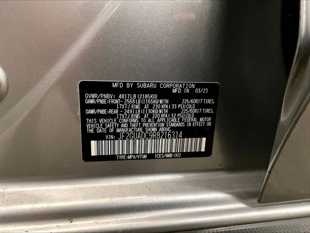 2024 Subaru Crosstrek Premium Silver at Rafferty Subaru