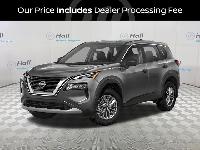 Gray (Gun Metallic) 2023 Nissan Rogue SUV / Crossover Front-Wheel Drive Continuously Variable Transmission