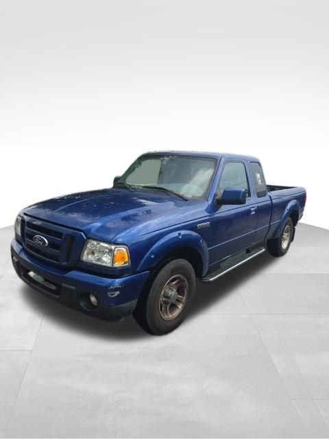 Vista Blue Metallic 2010 Ford Ranger Pickup Truck 4X2 5-Speed Automatic Overdrive