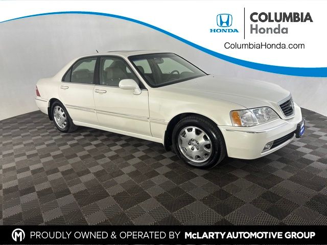 Premium White Pearl 2004 Acura RL Sedan Front-Wheel Drive 4-Speed Automatic