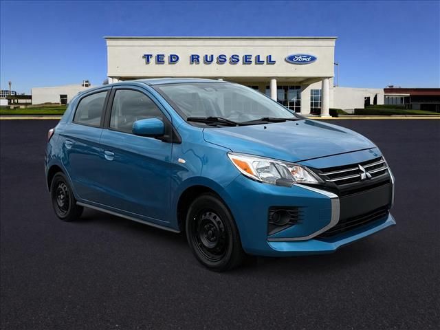 Blue 2021 Mitsubishi Mirage Hatchback  
