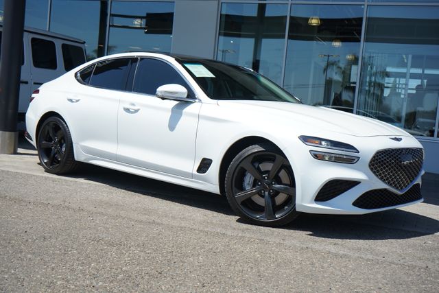 Uyuni White 2026 Genesis G70 Sedan Rear-Wheel Drive 8-Speed Automatic