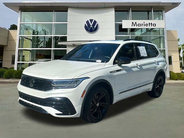 Opal White 2024 Volkswagen Tiguan SUV / Crossover Front-Wheel Drive 8-Speed Automatic