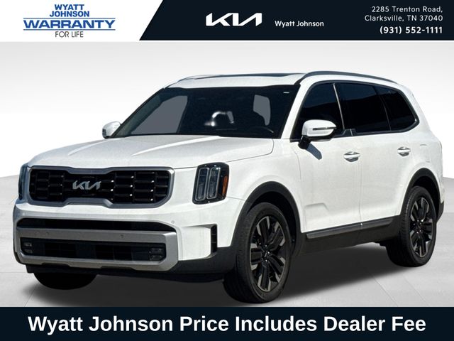 Glacial White Pearl 2023 Kia Telluride SUV / Crossover All-Wheel Drive 8-Speed Automatic