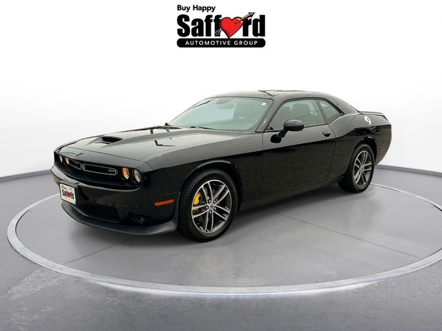 Pitch Black Clearcoat 2019 Dodge Challenger Coupe All-Wheel Drive 8-Speed Automatic