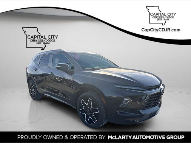 Black 2023 Chevrolet Blazer RS AWD SUV / Crossover All-Wheel Drive 9-Speed Automatic Overdrive