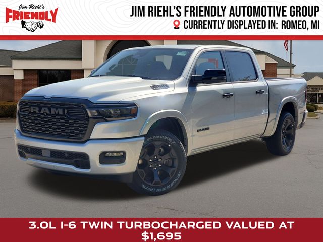 Silver Zynith 2026 RAM 1500 Pickup Truck Four-Wheel Drive 8-Speed Automatic