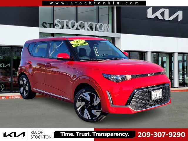 Inferno Red 2025 Kia Soul GT-Line FWD SUV / Crossover Front-Wheel Drive Continuously Variable Transmission