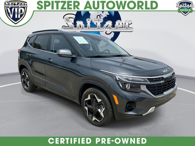 Gravity Gray 2024 Kia Seltos EX FWD SUV / Crossover Front-Wheel Drive Continuously Variable Transmission