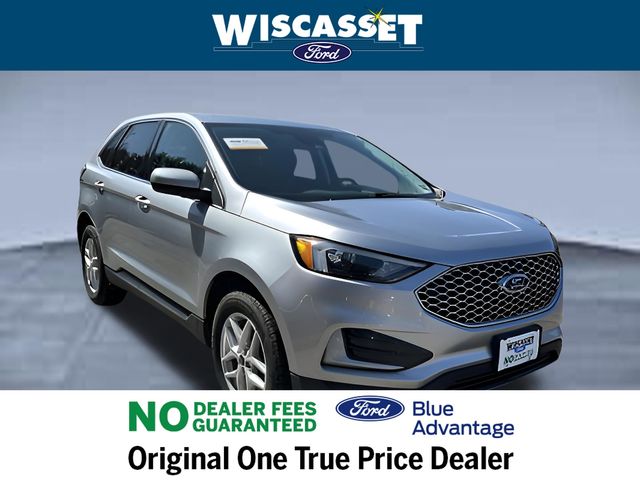 Silver Metallic 2024 Ford Edge SEL AWD SUV / Crossover All-Wheel Drive 8-Speed Automatic