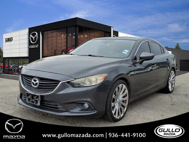 Meteor Gray Mica 2015 Mazda MAZDA6 i Grand Touring Sedan Front-Wheel Drive 6-Speed Automatic