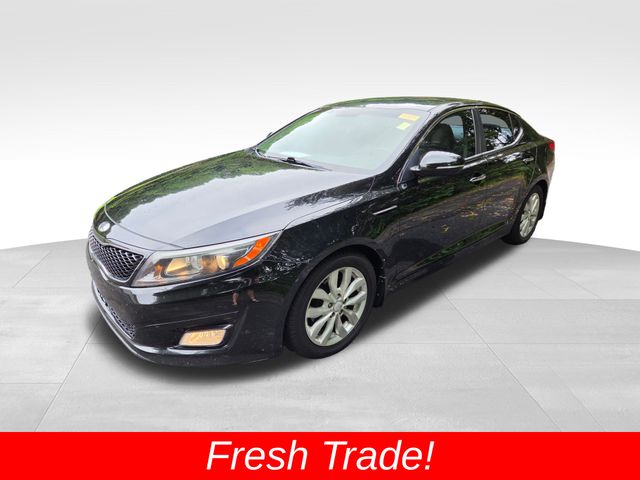 Ebony Black 2014 Kia Optima Sedan Front-Wheel Drive 6-Speed Automatic