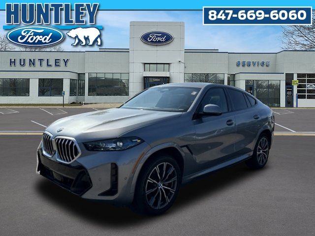 Gray Metallic 2025 BMW X6 SUV / Crossover All-Wheel Drive 8-Speed Automatic