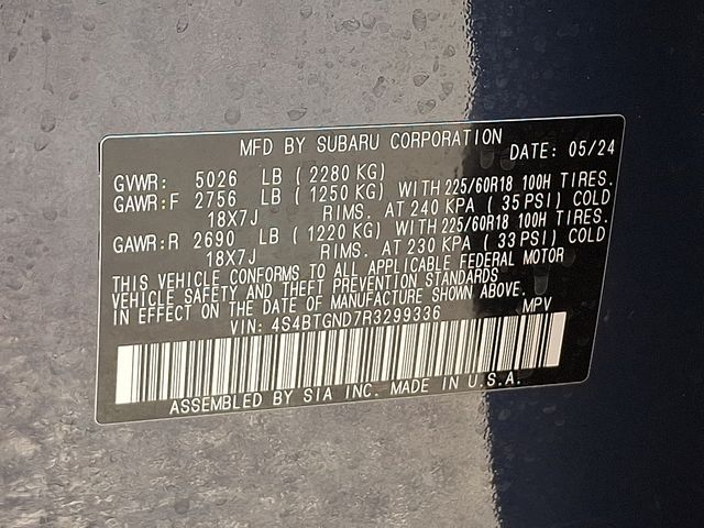 2024 Subaru Outback Limited XT Blue at Subaru and VW of Moon Township