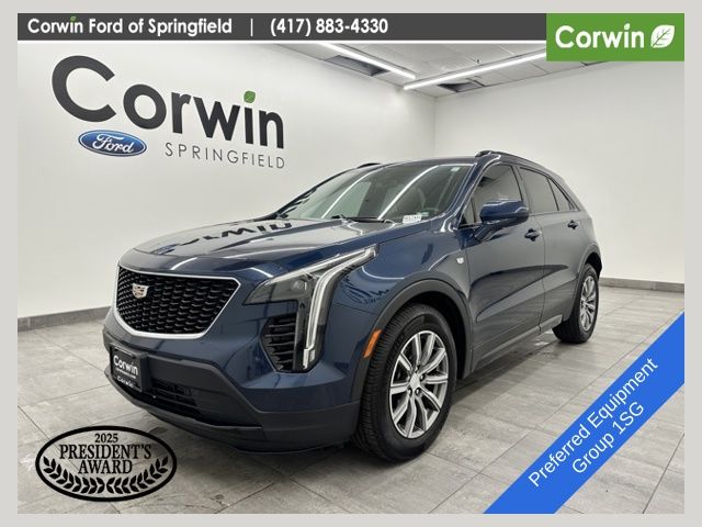 Twilight Blue Metallic 2019 Cadillac XT4 Sport AWD SUV / Crossover Four-Wheel Drive 9-Speed Automatic