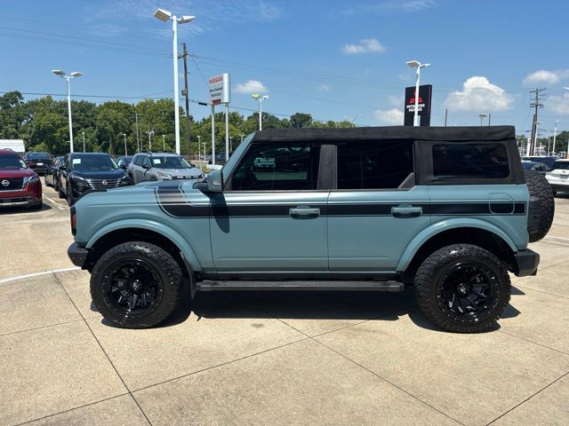 2023 Ford Bronco Outer Banks Blue at Ross Downing Buick GMC