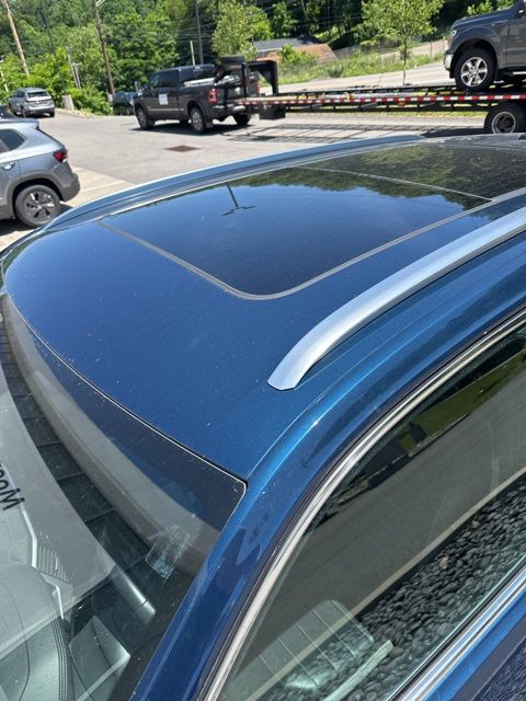 2023 Volkswagen Atlas Cross Sport 3.6L V6 SEL Premium R-Line Blue at Sutliff Volkswagen