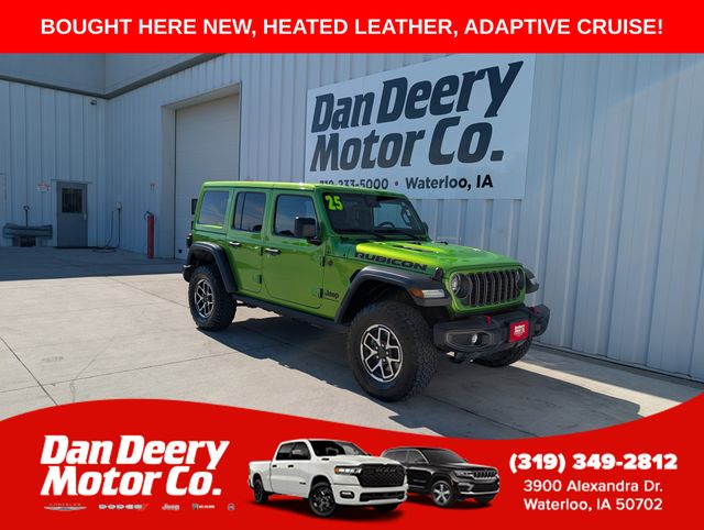 Mojito Clearcoat 2025 Jeep Wrangler SUV / Crossover Four-Wheel Drive 8-Speed Automatic