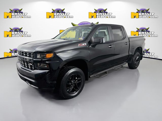 Black 2021 Chevrolet Silverado 1500 Pickup Truck Four-Wheel Drive 6-Speed Automatic Overdrive