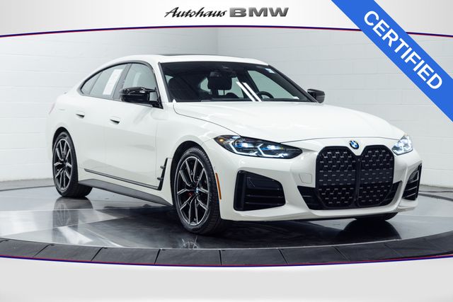 Alpine White 2024 BMW 4 Series Coupe All-Wheel Drive 8-Speed Automatic