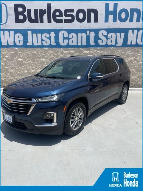 Northsky Blue Metallic 2023 Chevrolet Traverse SUV / Crossover Four-Wheel Drive 9-Speed Automatic