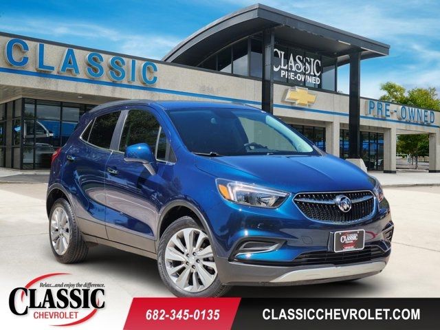 Blue (Deep Azure Metallic) 2020 Buick Encore Preferred FWD SUV / Crossover Front-Wheel Drive 6-Speed Automatic Overdrive