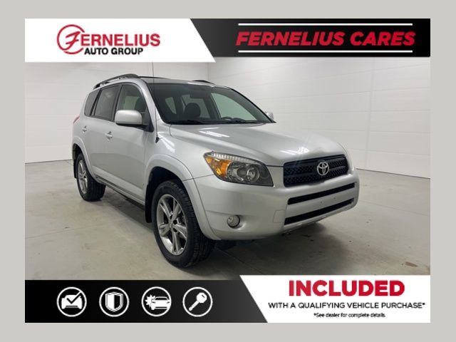 Silver 2008 Toyota RAV4 Sport AWD SUV / Crossover Four-Wheel Drive 4-Speed Automatic