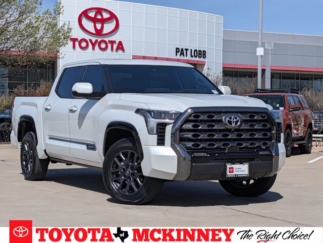 Pearl 2025 Toyota Tundra Platinum CrewMax Cab 4WD Pickup Truck Four-Wheel Drive Automatic