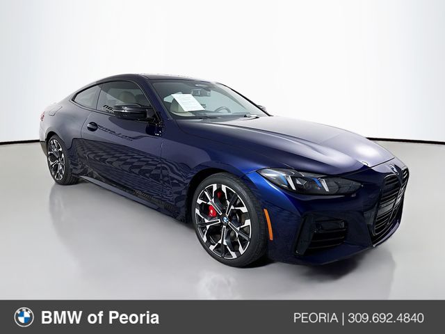 Tanzanite Blue II Metallic 2025 BMW 4 Series Coupe All-Wheel Drive 8-Speed Automatic