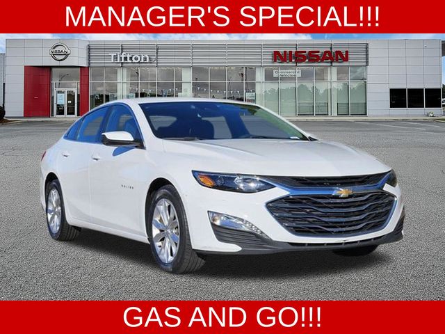 Summit White 2024 Chevrolet Malibu LT with 1LT FWD Sedan Front-Wheel Drive Continuously Variable Transmission