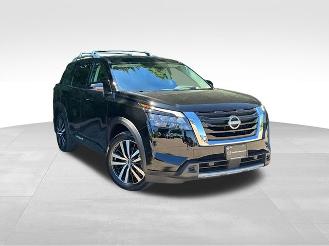 Super Black 2025 Nissan Pathfinder Platinum 4WD SUV / Crossover All-Wheel Drive 9-Speed Automatic