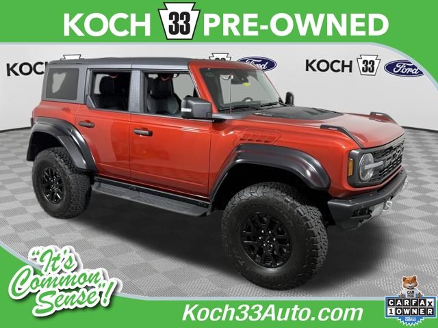 Hot Pepper Red Metallic Tinted Clearcoat 2023 Ford Bronco Raptor 4WD SUV / Crossover Four-Wheel Drive Automatic