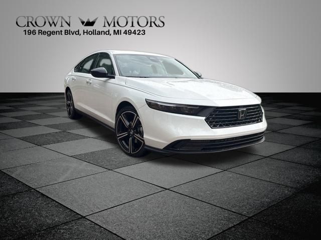 Platinum White 2026 Honda Accord Sedan Front-Wheel Drive Continuously Variable Transmission