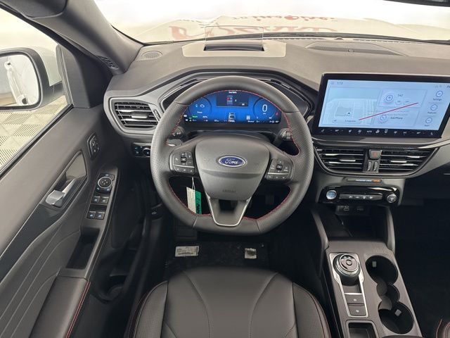 2025 Star White Metallic Tri-Coat Ford Escape ST-Line Elite AWD SUV