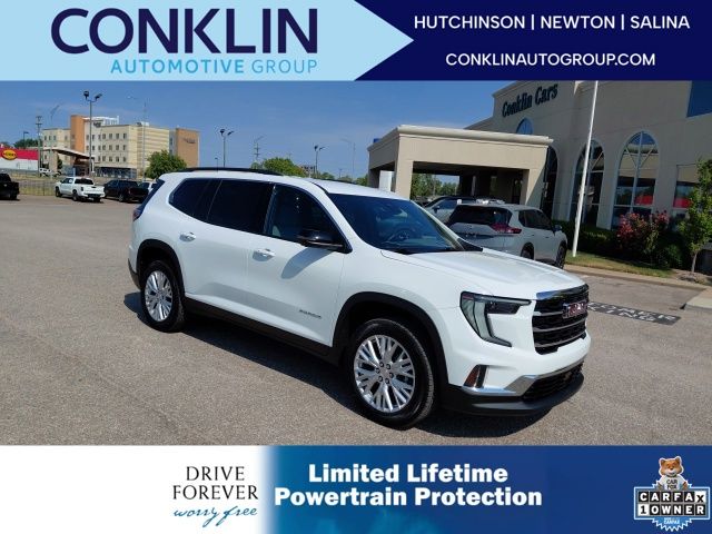 Summit White 2026 GMC Acadia SUV / Crossover Four-Wheel Drive 8-Speed Automatic