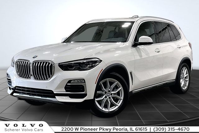 Alpine White 2021 BMW X5 SUV / Crossover All-Wheel Drive 8-Speed Automatic