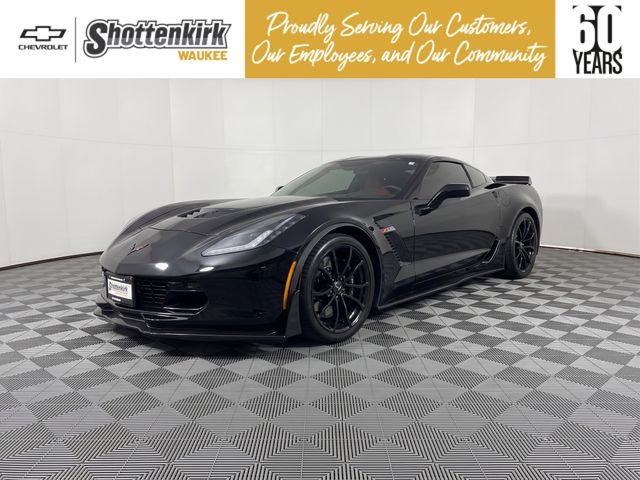 Black 2018 Chevrolet Corvette Coupe Rear-Wheel Drive 8-Speed Automatic