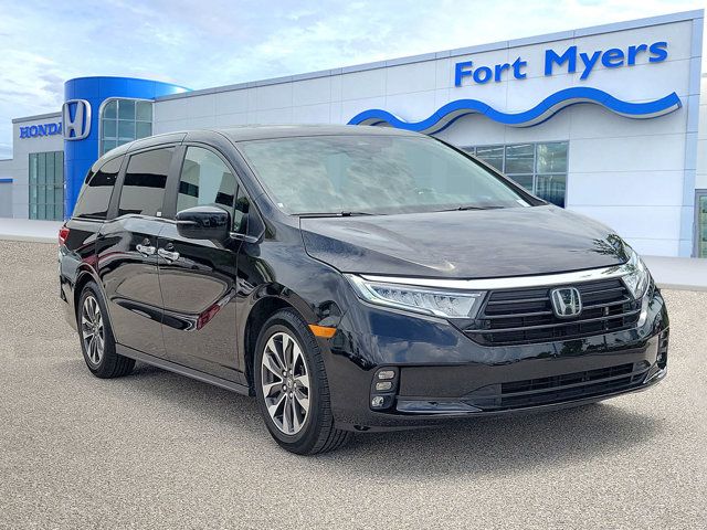 Crystal Black Pearl 2021 Honda Odyssey EX-L FWD Minivan Front-Wheel Drive Automatic