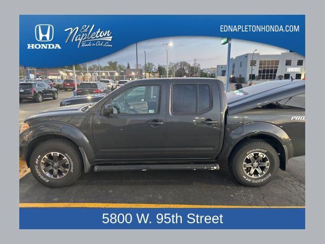Night Armor 2015 Nissan Frontier PRO-4X Crew Cab 4WD Pickup Truck Four-Wheel Drive 5-Speed Automatic Overdrive