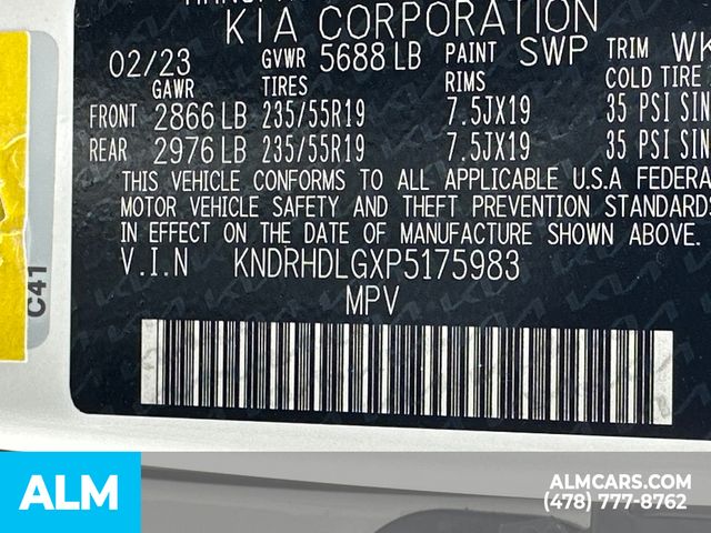 Used 2023 White Kia EX image 38