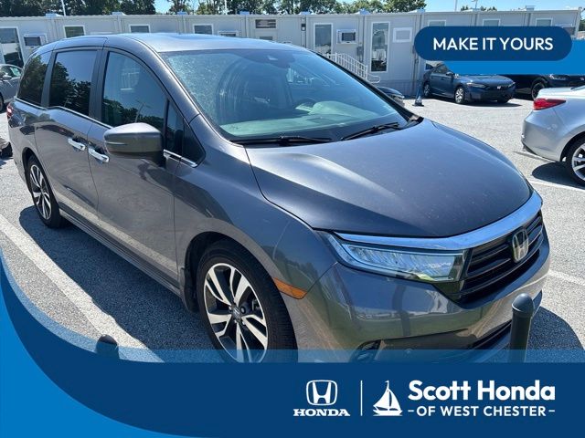 Gray (Modern Steel Metallic) 2023 Honda Odyssey Minivan Front-Wheel Drive Automatic