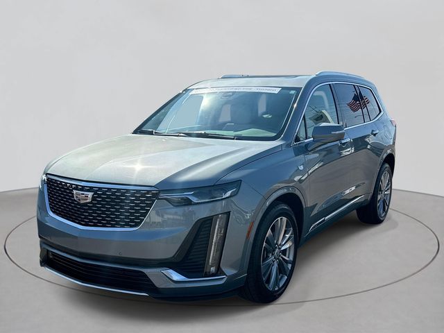 Argent Silver Metallic 2023 Cadillac XT6 Premium Luxury AWD SUV / Crossover Four-Wheel Drive 9-Speed Automatic