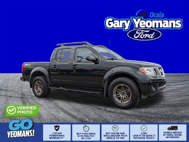 Gray (Magnetic Black) 2018 Nissan Frontier PRO-4X Crew Cab 4WD Pickup Truck Four-Wheel Drive 5-Speed Automatic Overdrive