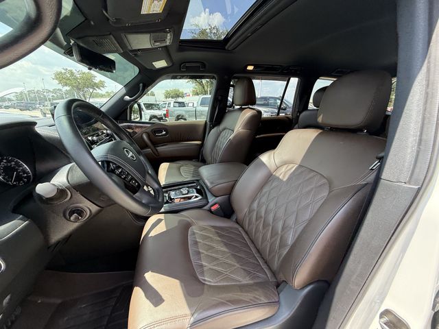 2024 Nissan Armada Platinum White at EAG Ford Navasota
