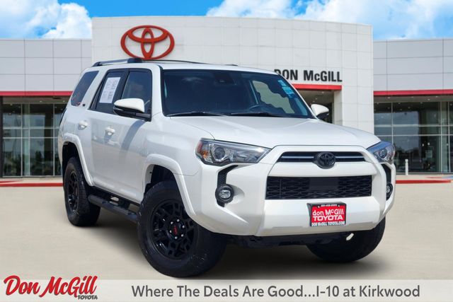 2024 Toyota 4Runner SR5 Premium White at AutoSavvy Houston Northwest