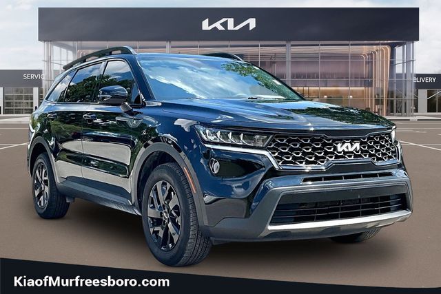 Ebony Black 2023 Kia Sorento SUV / Crossover All-Wheel Drive 8-Speed Automatic